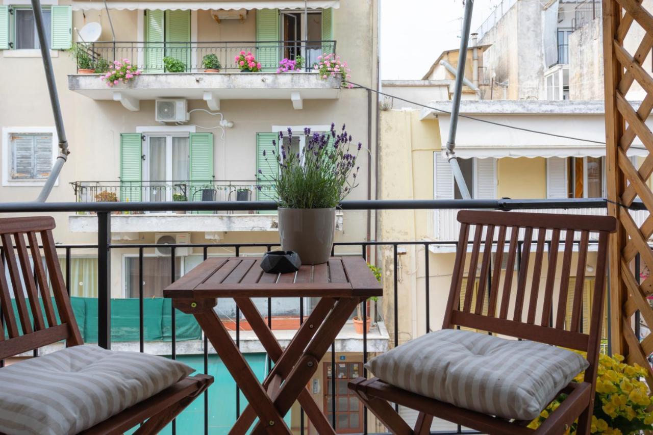 Scirocco Apartment In Corfu Center Exterior foto